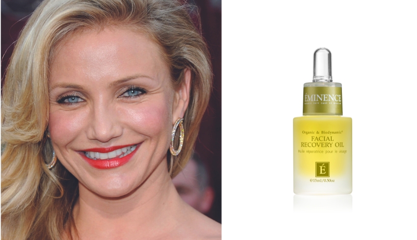 Cameron Diaz Hits The Beach With Our Facial Recovery Oil